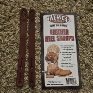Brown Heel Straps